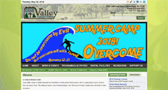 Desktop Screenshot of covevalleycamp.com